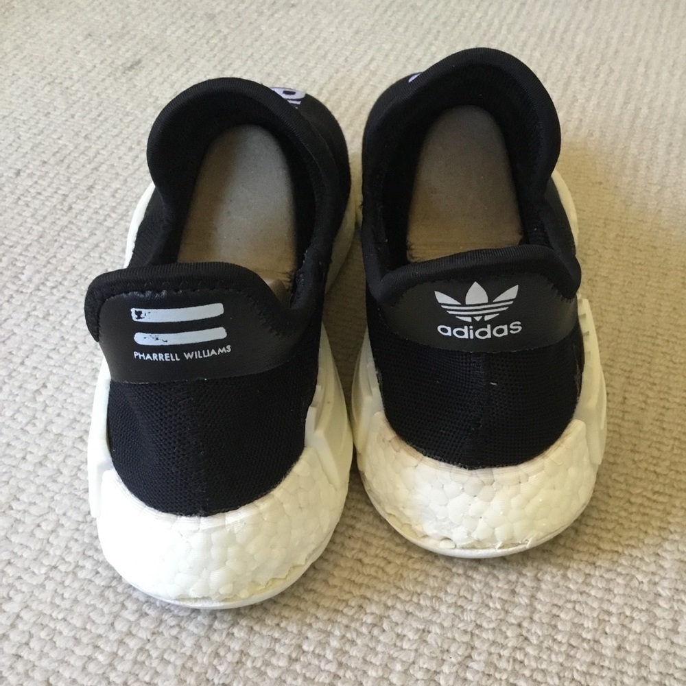 Pharrell x Channel adidas Black and White Athletic Shoe - Picture 5 of 12